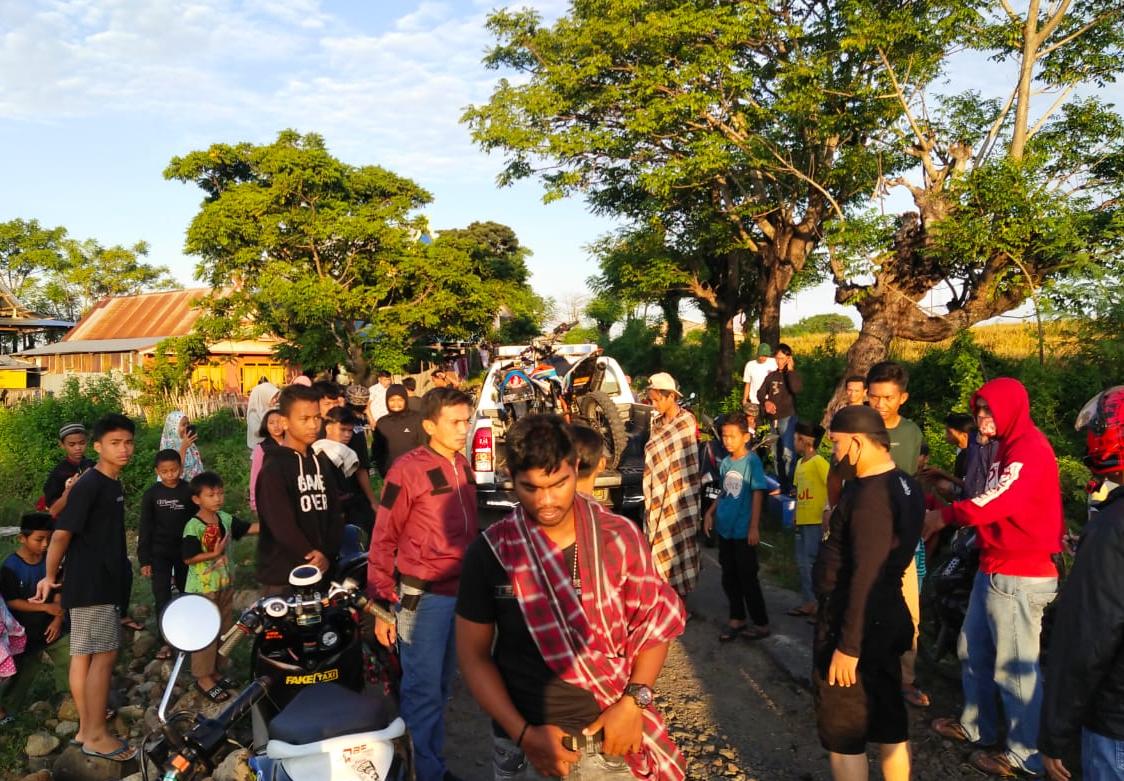 Operasi Balap Liar, Polres Jeneponto Amankan Puluhan Sepeda Motor